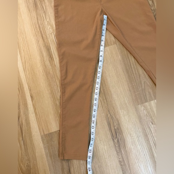 😍😍Calvin Klein Professional Camel Mid-Rise Stretch Flattering Women's Trousers - Picture 6 of 10